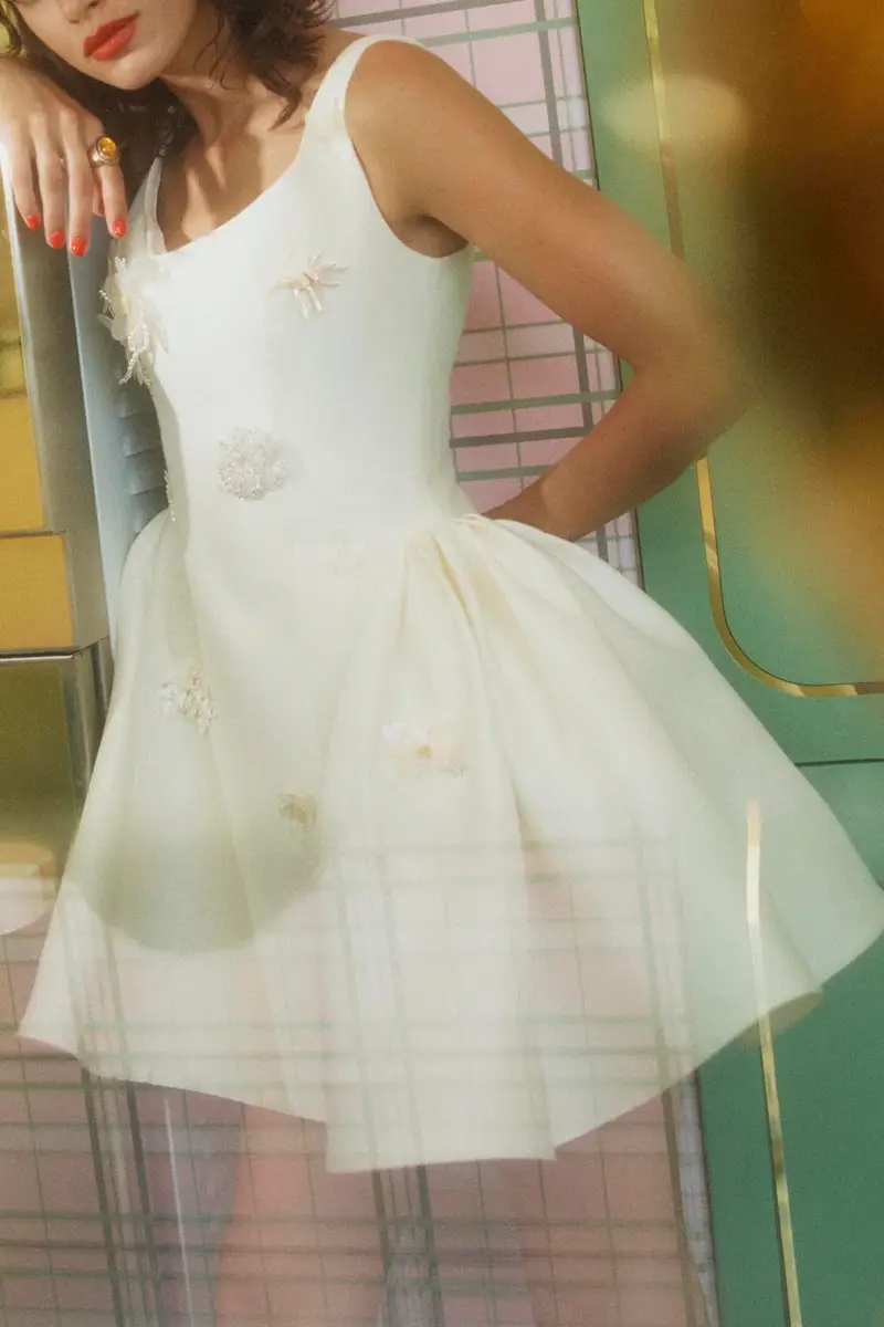 LEO LIN Zaya Embellished Mini Dress | Thumbnail 2 LEO LIN Zaya Embellished Mini Dress | Thumbnail 2