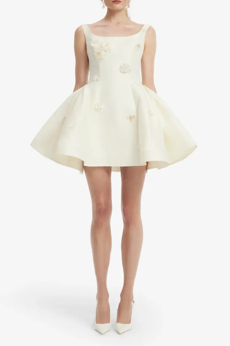 LEO LIN Zaya Embellished Mini Dress | Thumbnail 3 LEO LIN Zaya Embellished Mini Dress | Thumbnail 3