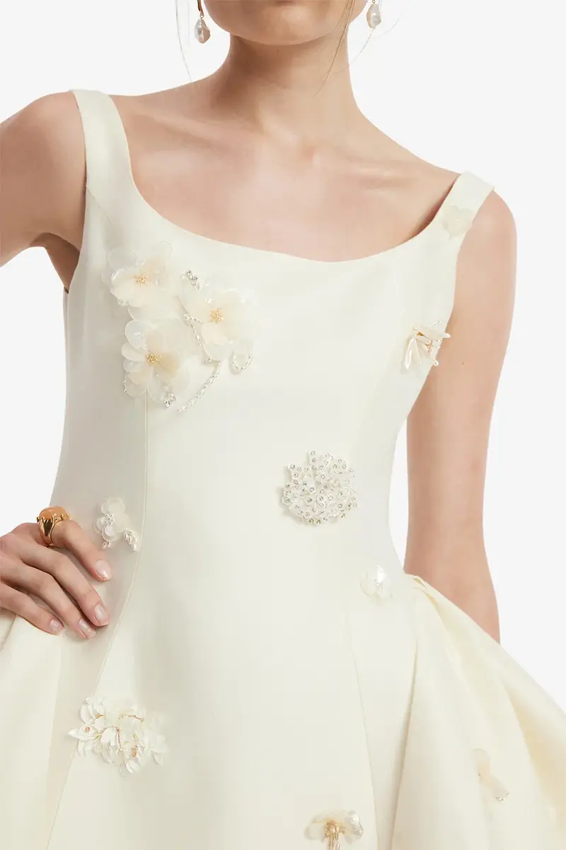 LEO LIN Zaya Embellished Mini Dress | Thumbnail 4 LEO LIN Zaya Embellished Mini Dress | Thumbnail 4