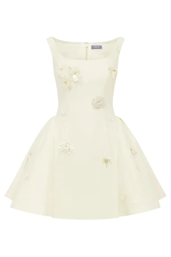 Zaya Embellished Mini Dress