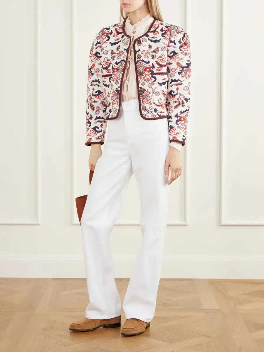 ALIX OF BOHEMIA Dorian jacquard cotton-corduroy jacket | Thumbnail 2 ALIX OF BOHEMIA Dorian jacquard cotton-corduroy jacket | Thumbnail 2