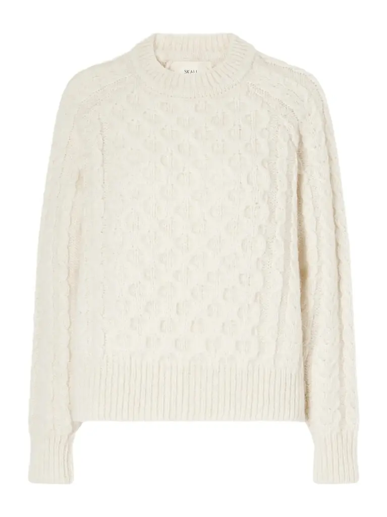 SKALL Lennox cable-knit wool sweater