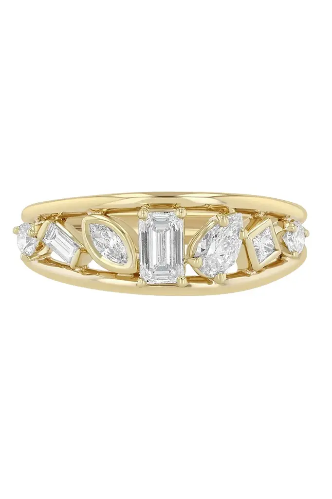 Zoë Chicco Diamond Paris Open Band Ring