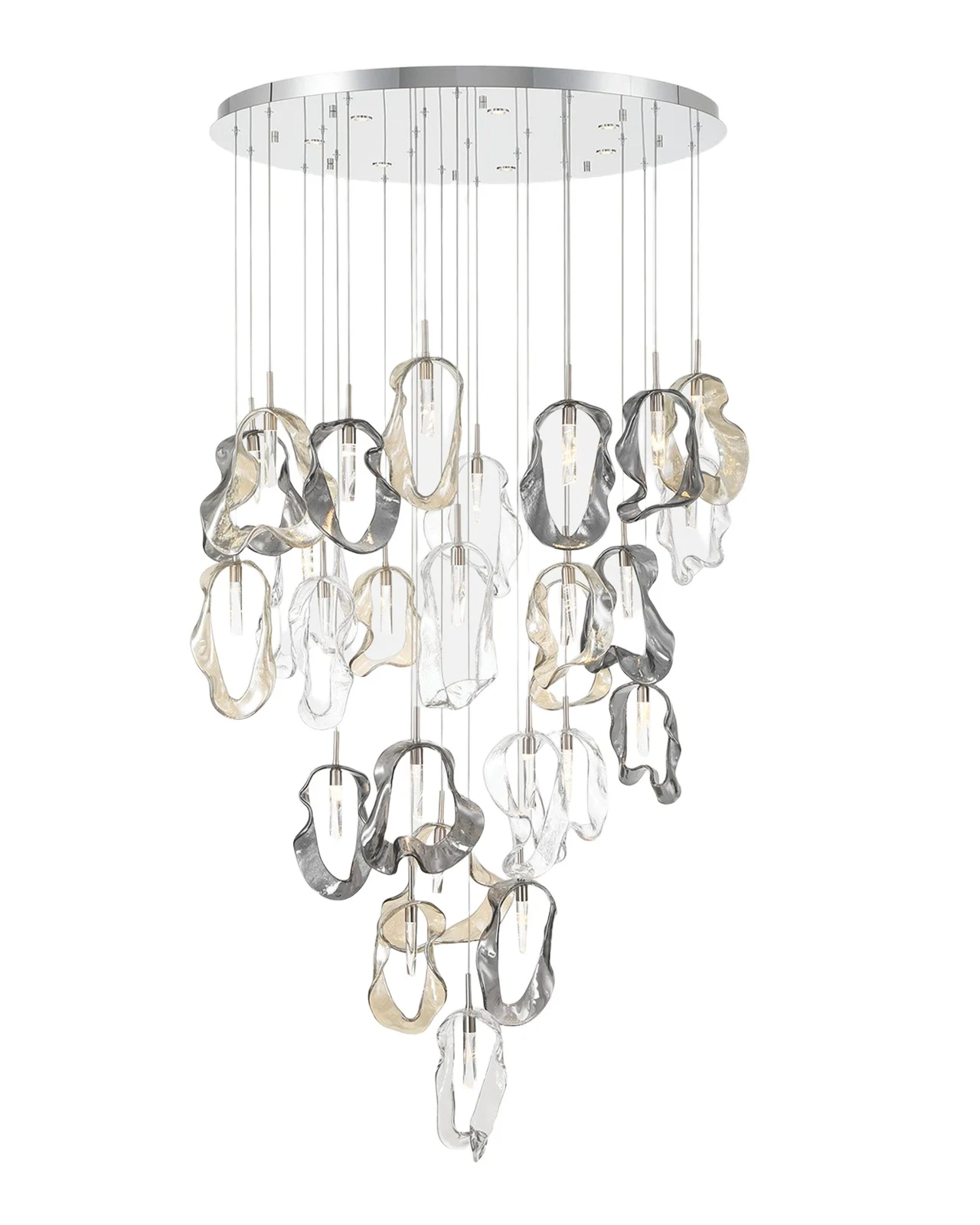 Eurofase Norah 39" 33-Light LED Chandelier