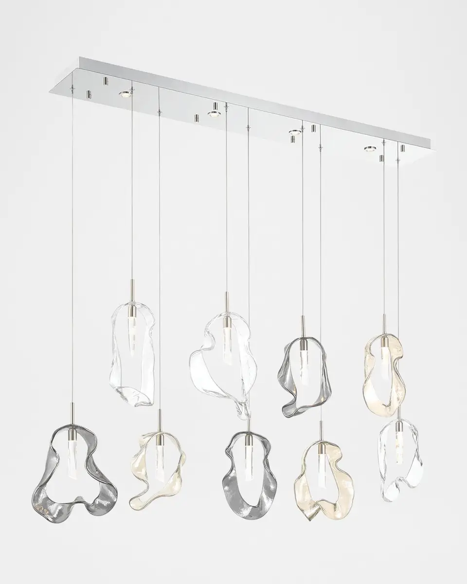 Eurofase Norah 51" 13-Light Linear LED Chandelier | Thumbnail 3