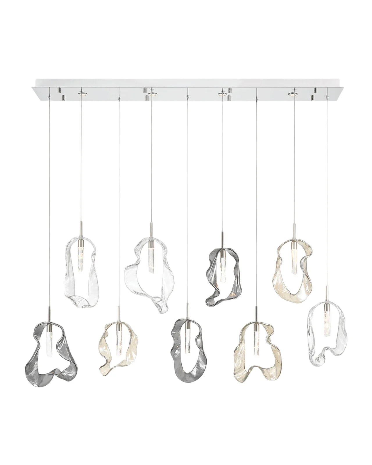 Eurofase Norah 51" 13-Light Linear LED Chandelier