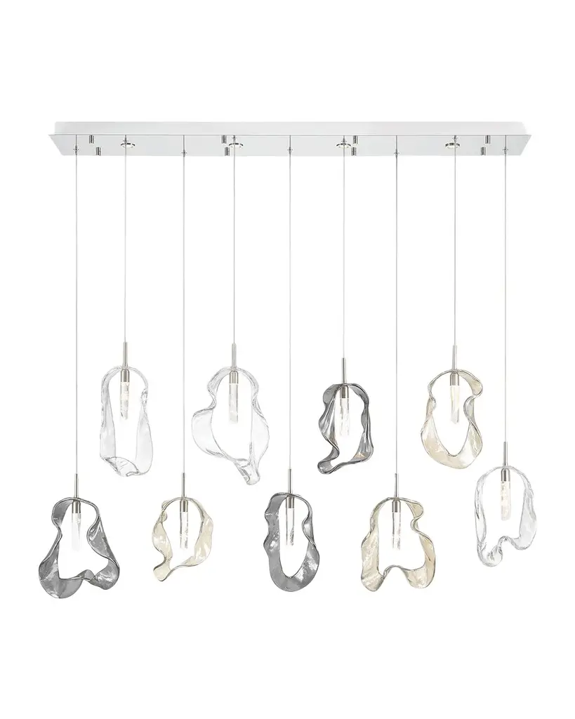 Norah 51" 13-Light Linear LED Chandelier