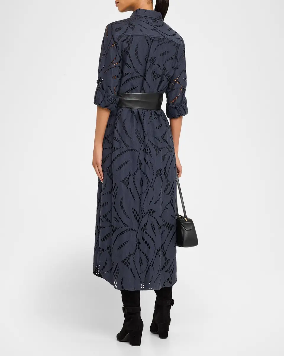 Finley Alex Belted Cutout Maxi Shirtdress | Thumbnail 3 Finley Alex Belted Cutout Maxi Shirtdress | Thumbnail 3