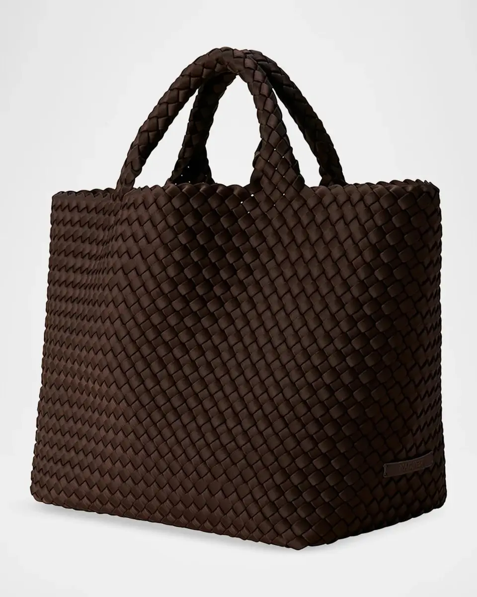 Naghedi St. Barths Medium Woven Neoprene Tote Bag | Thumbnail 3 Naghedi St. Barths Medium Woven Neoprene Tote Bag | Thumbnail 3