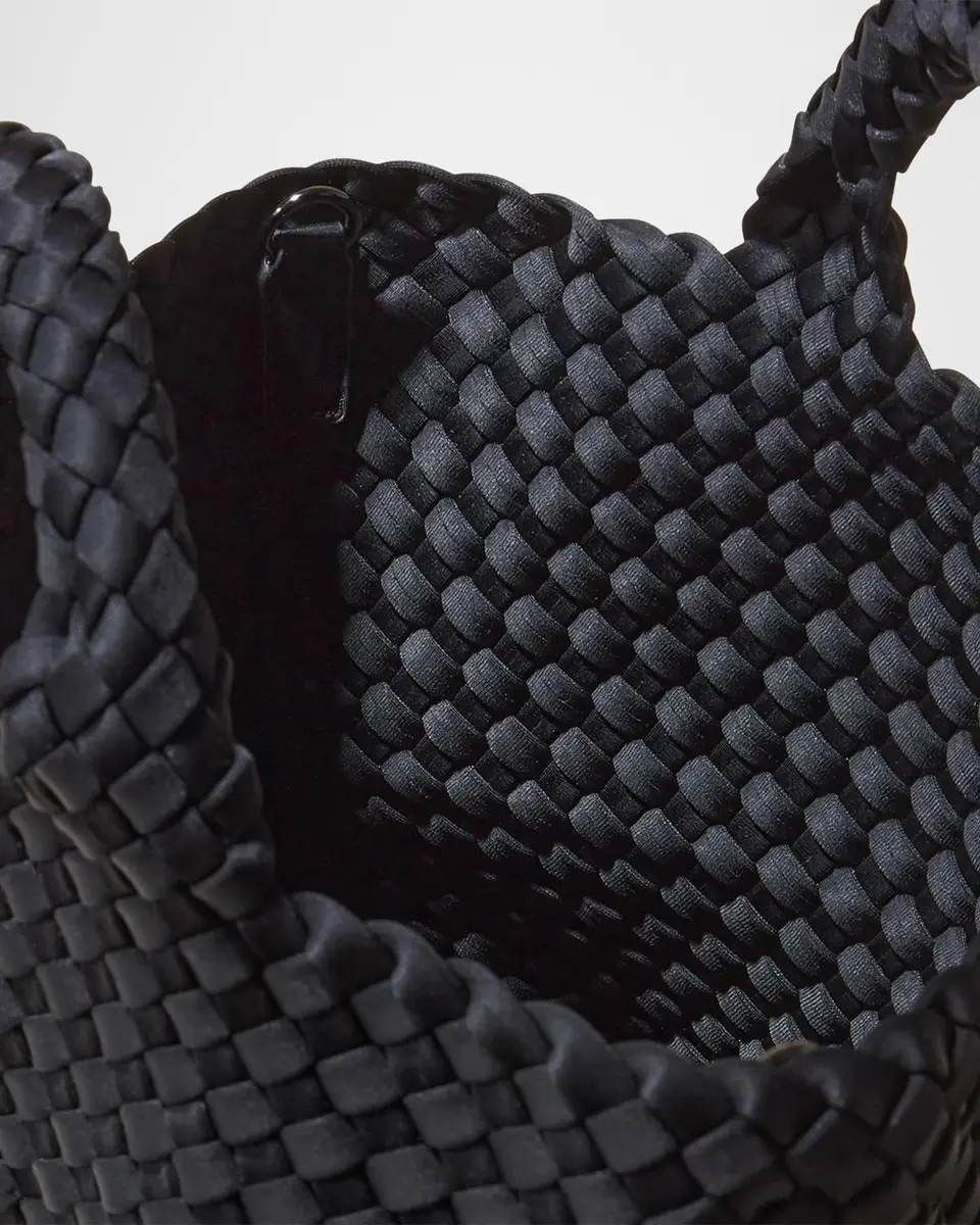 Naghedi St. Barths Small Woven Neoprene Tote Bag | Thumbnail 3 Naghedi St. Barths Small Woven Neoprene Tote Bag | Thumbnail 3
