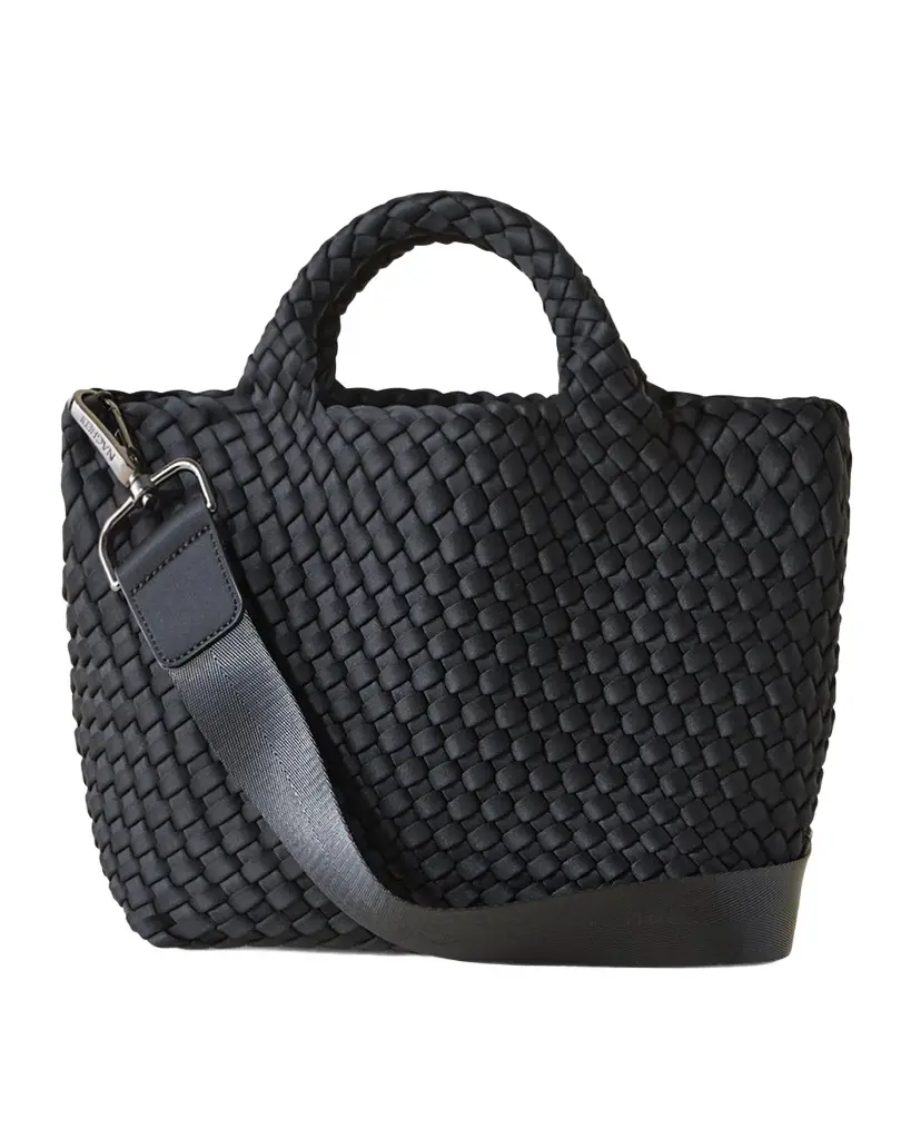 Naghedi St. Barths Small Woven Neoprene Tote Bag