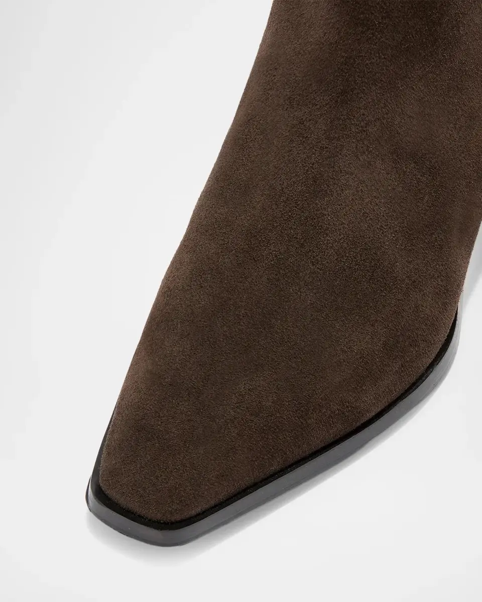 aeyde Medea Suede Knee-High Boots | Thumbnail 5 aeyde Medea Suede Knee-High Boots | Thumbnail 5