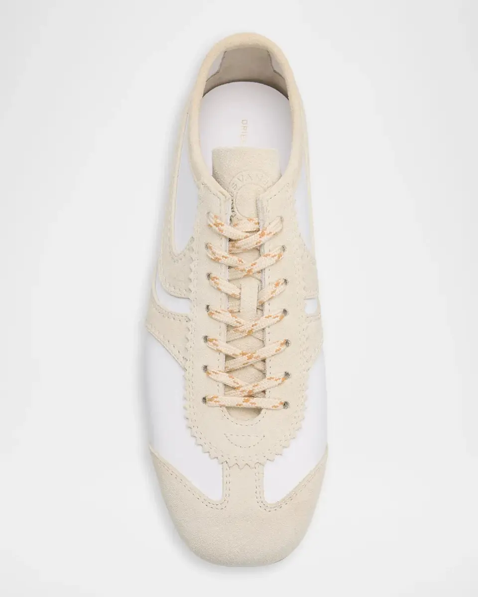 Dries Van Noten Dustin Mixed Leather Retro Runner Sneakers | Thumbnail 3 Dries Van Noten Dustin Mixed Leather Retro Runner Sneakers | Thumbnail 3