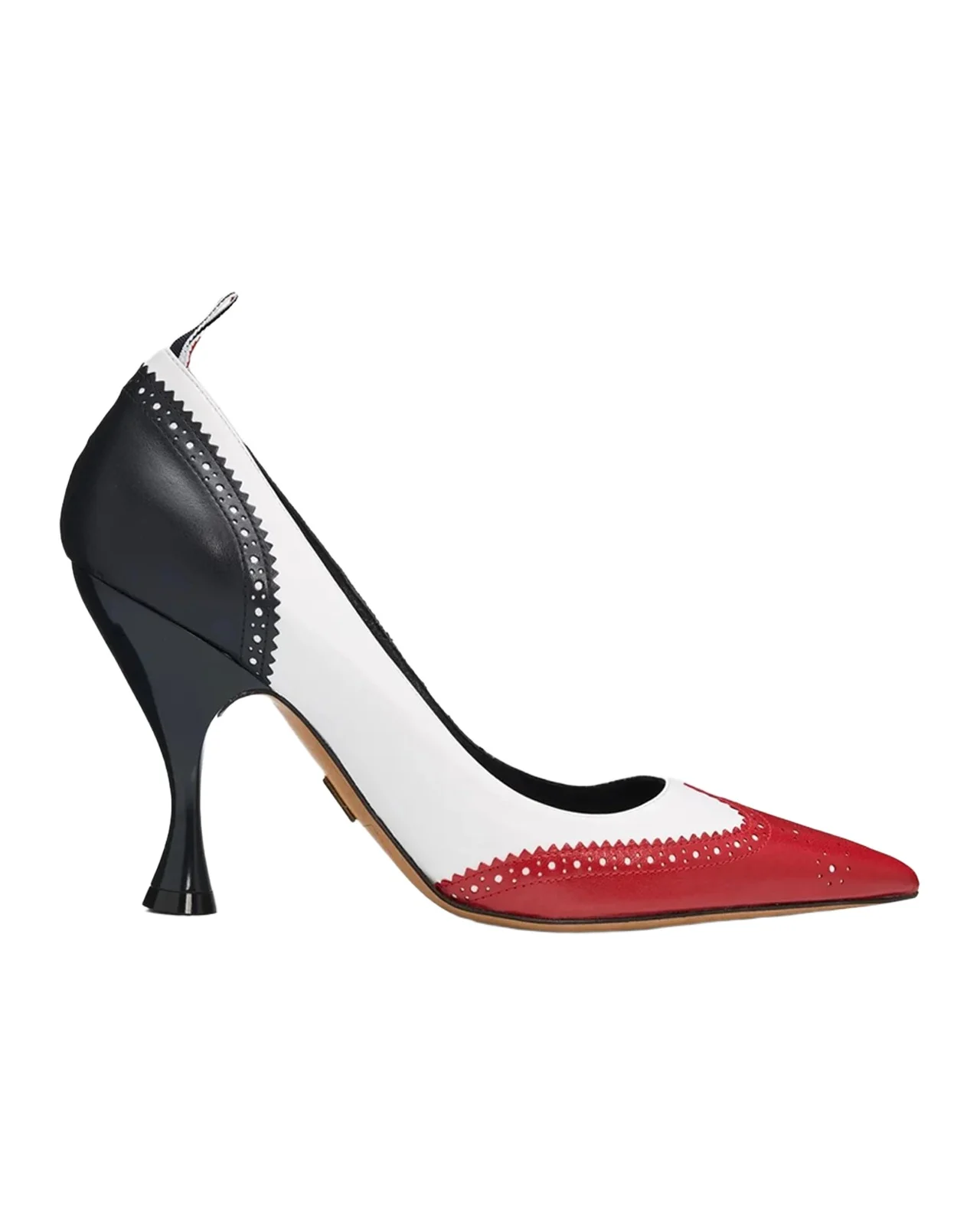 Thom Browne 90MM Wingtip Leather Pumps