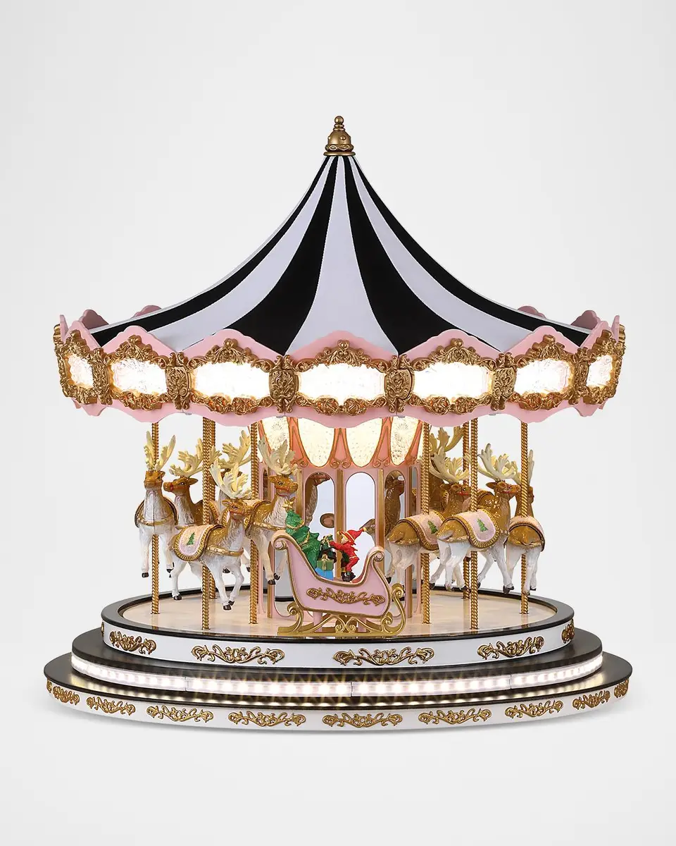 Mr Christmas Glitz and Glam Carousel Christmas Decor | Thumbnail 2 Mr Christmas Glitz and Glam Carousel Christmas Decor | Thumbnail 2