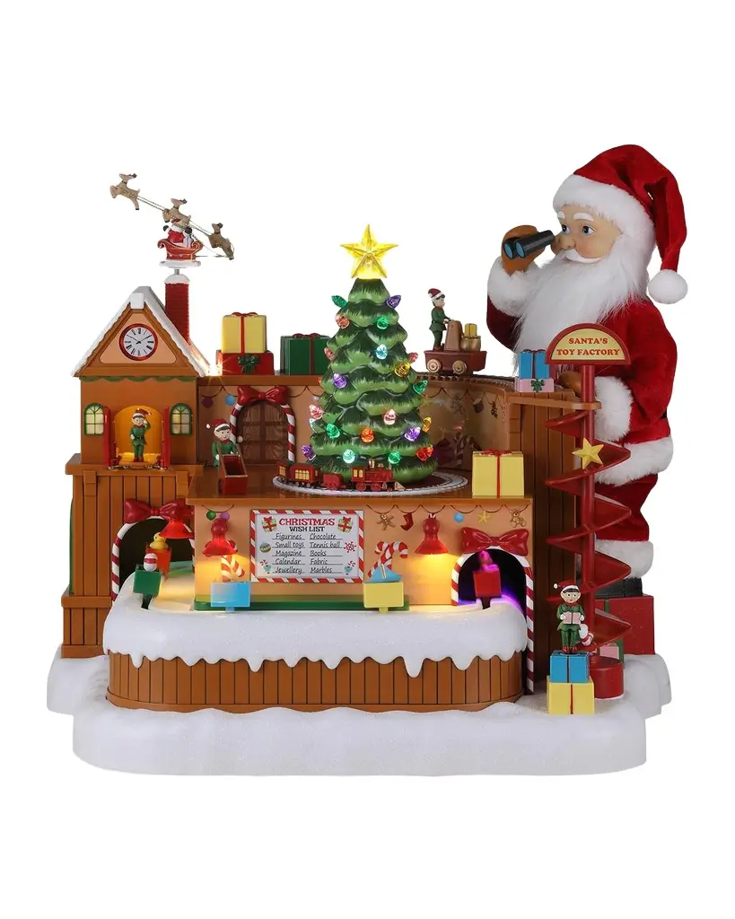 Mr Christmas Santa's Toy Factory Christmas Decor