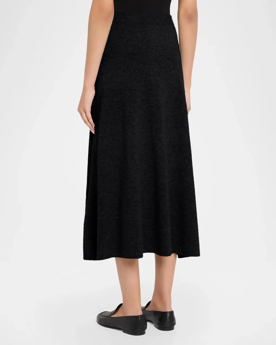 Fabiana Filippi Knit Wool-Blend Midi Skirt | Thumbnail 3 Fabiana Filippi Knit Wool-Blend Midi Skirt | Thumbnail 3