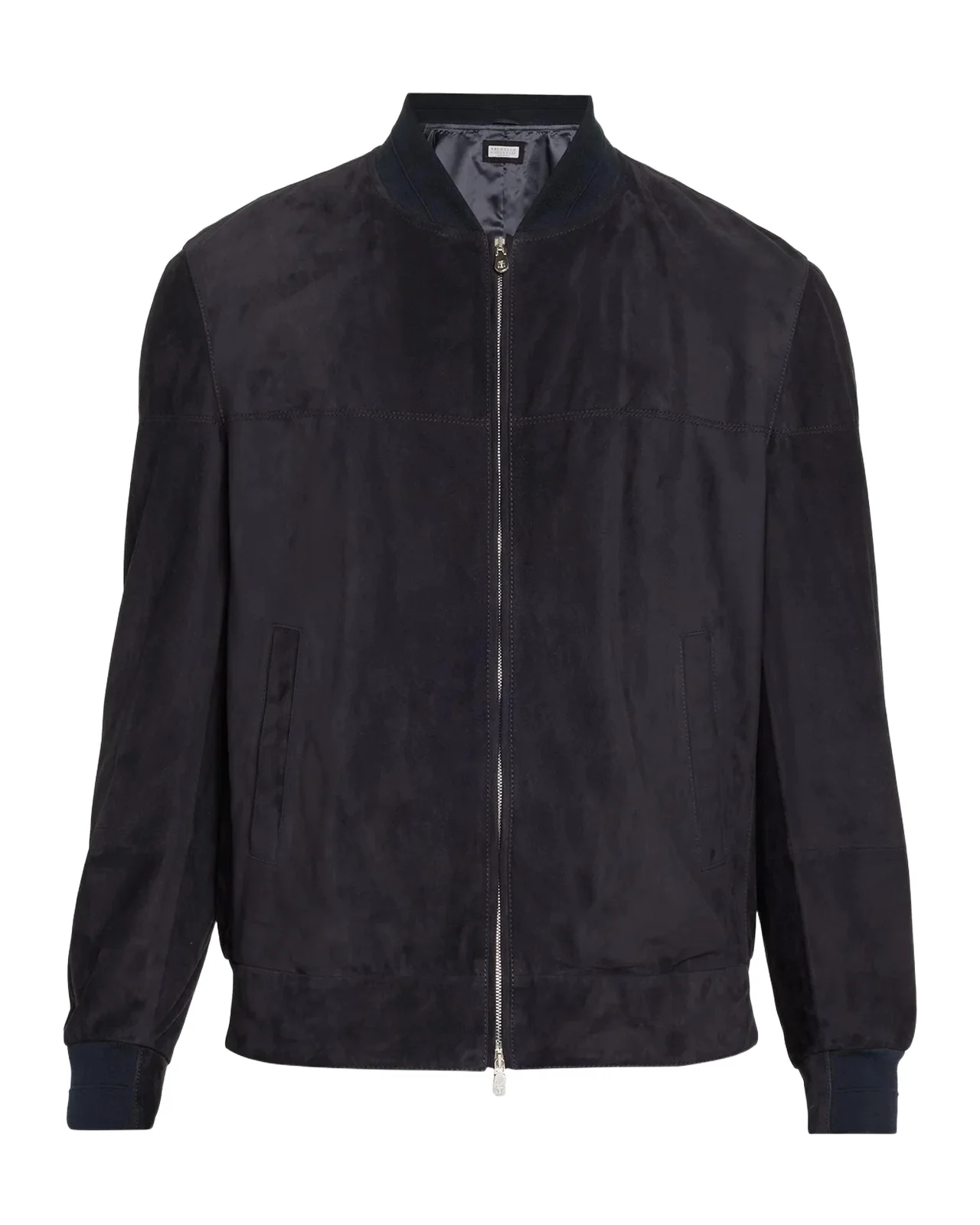 Brunello Cucinelli Men's Suede Blouson Jacket