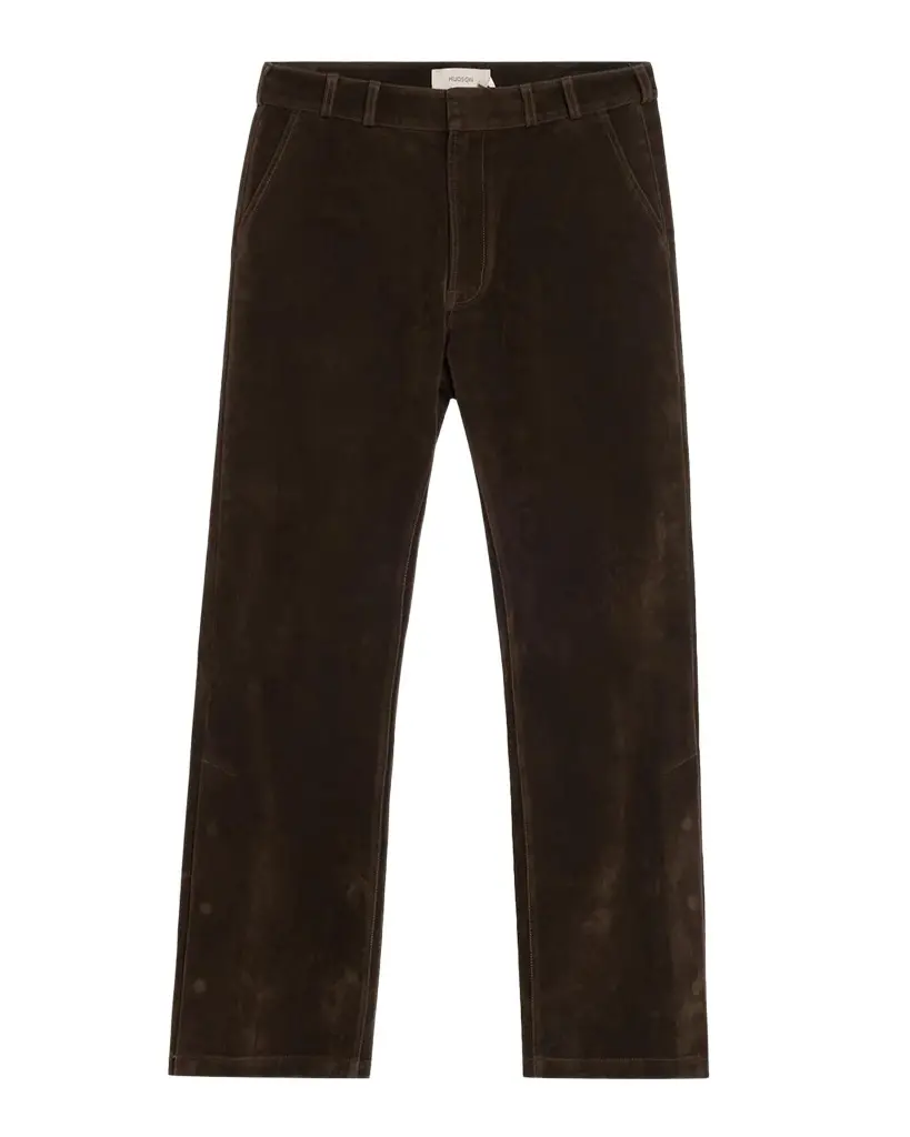 Hudson Men's Walker Faux-Suede Trousers