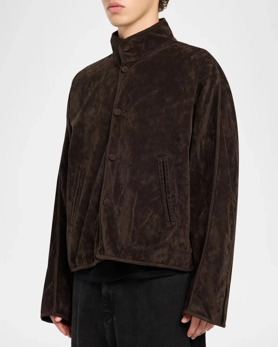 Hudson Men's Faux-Suede Jacket | Thumbnail 4 Hudson Men's Faux-Suede Jacket | Thumbnail 4