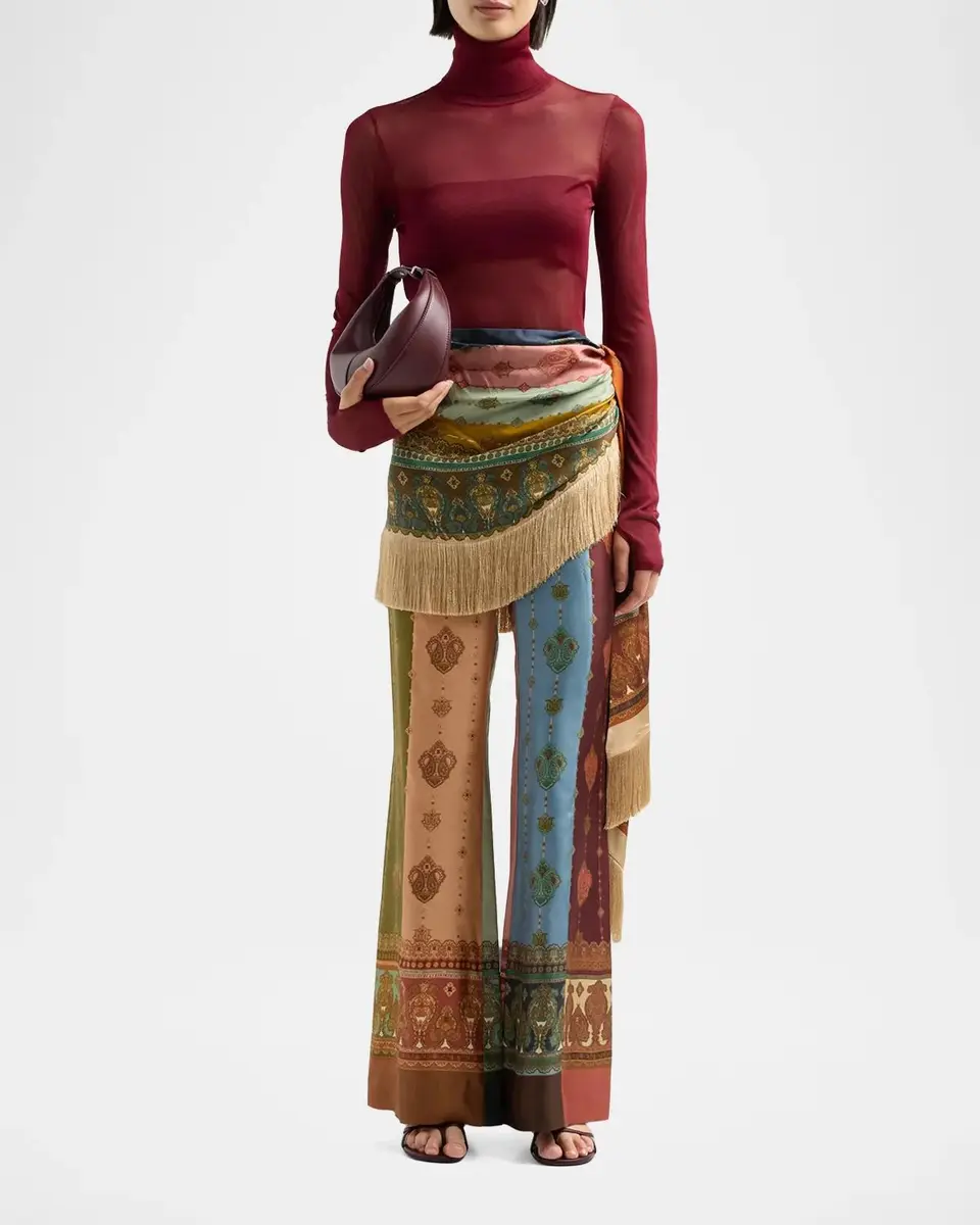 Zimmermann Fine-Knit High-Neck Top | Thumbnail 2 Zimmermann Fine-Knit High-Neck Top | Thumbnail 2