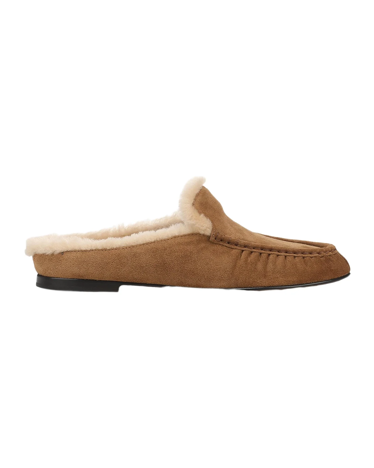 Tevin Suede Shearling-Lined Loafers Tevin Suede Shearling-Lined Loafers