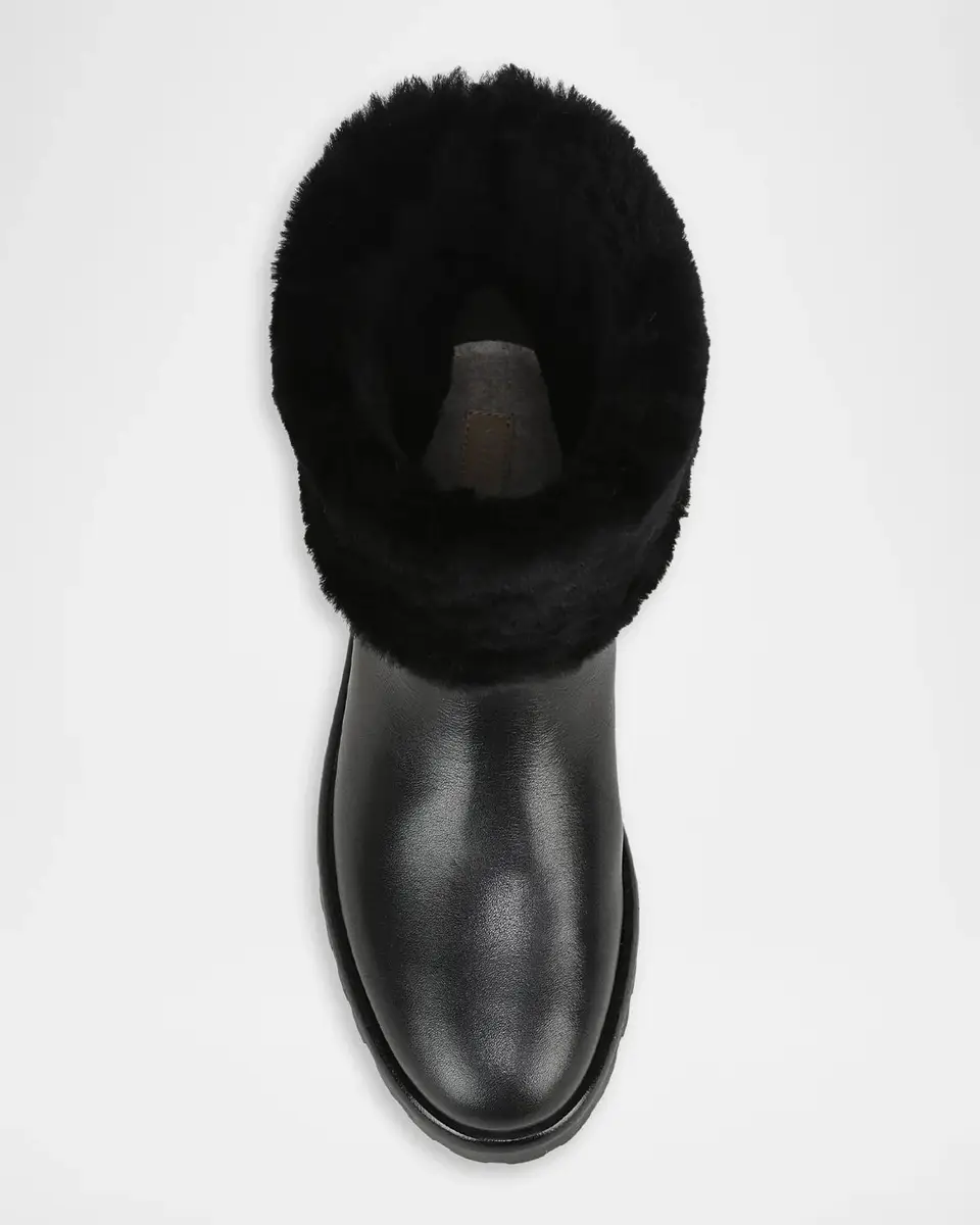Vince Cameron Shearling-Lined Leather Boots | Thumbnail 4 Vince Cameron Shearling-Lined Leather Boots | Thumbnail 4