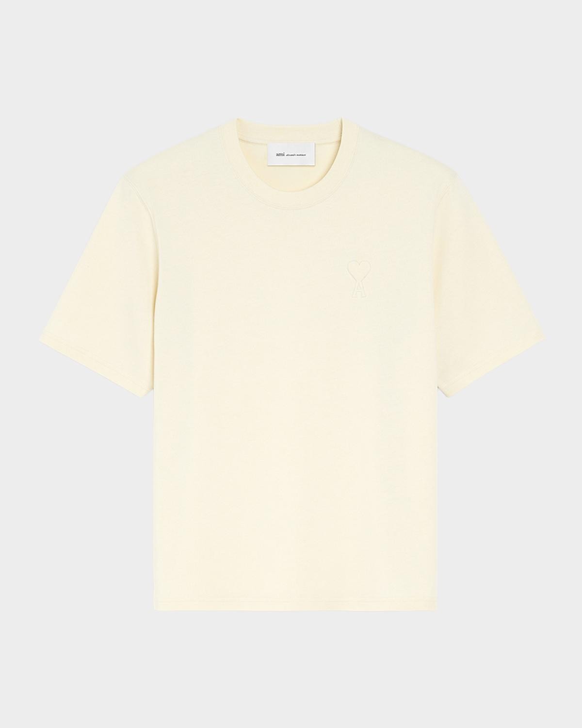 Men's Tonal Ami De Coeur Crewneck T-Shirt Men's Tonal Ami De Coeur Crewneck T-Shirt
