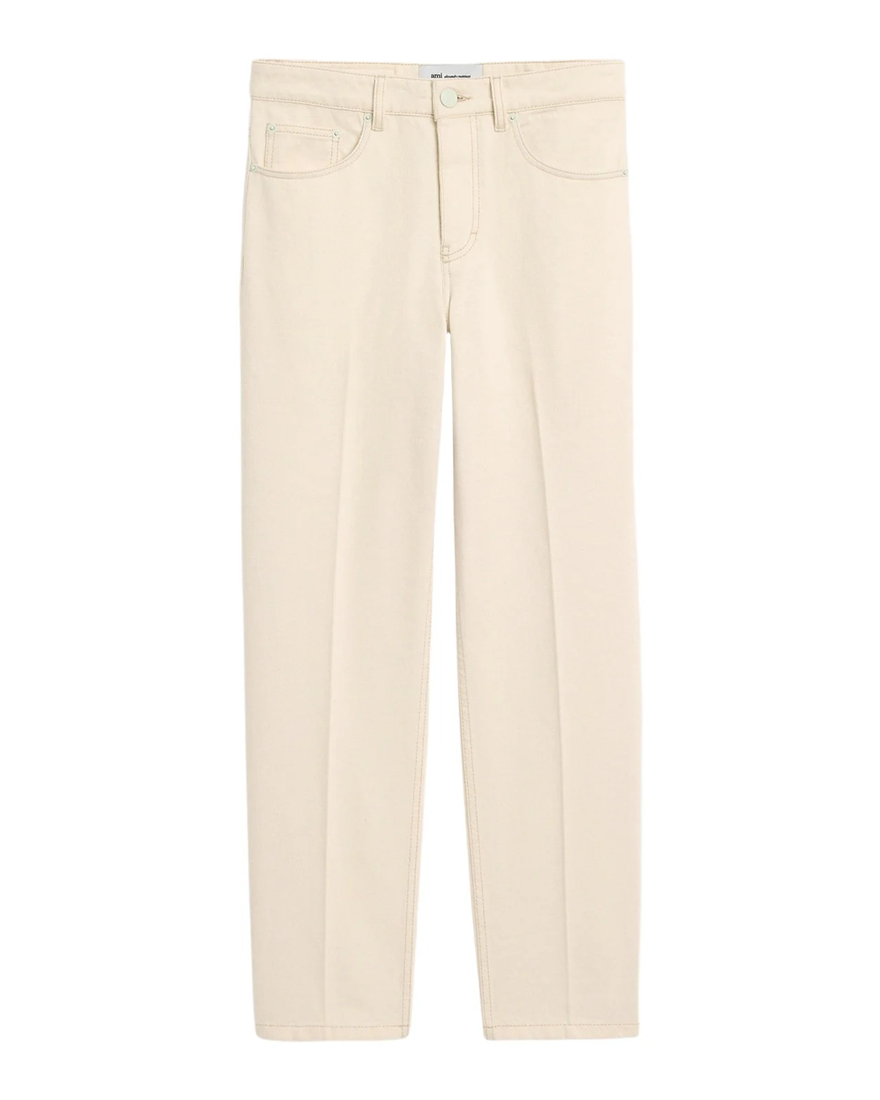 Men's Parisian-Fit White Denim Jeans Men's Parisian-Fit White Denim Jeans