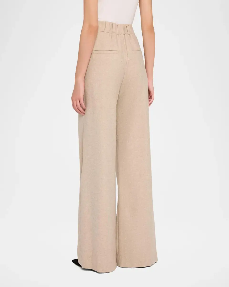 Veronica Beard Holt Stretch-Cotton Wide-Leg Pants | Thumbnail 3 Veronica Beard Holt Stretch-Cotton Wide-Leg Pants | Thumbnail 3