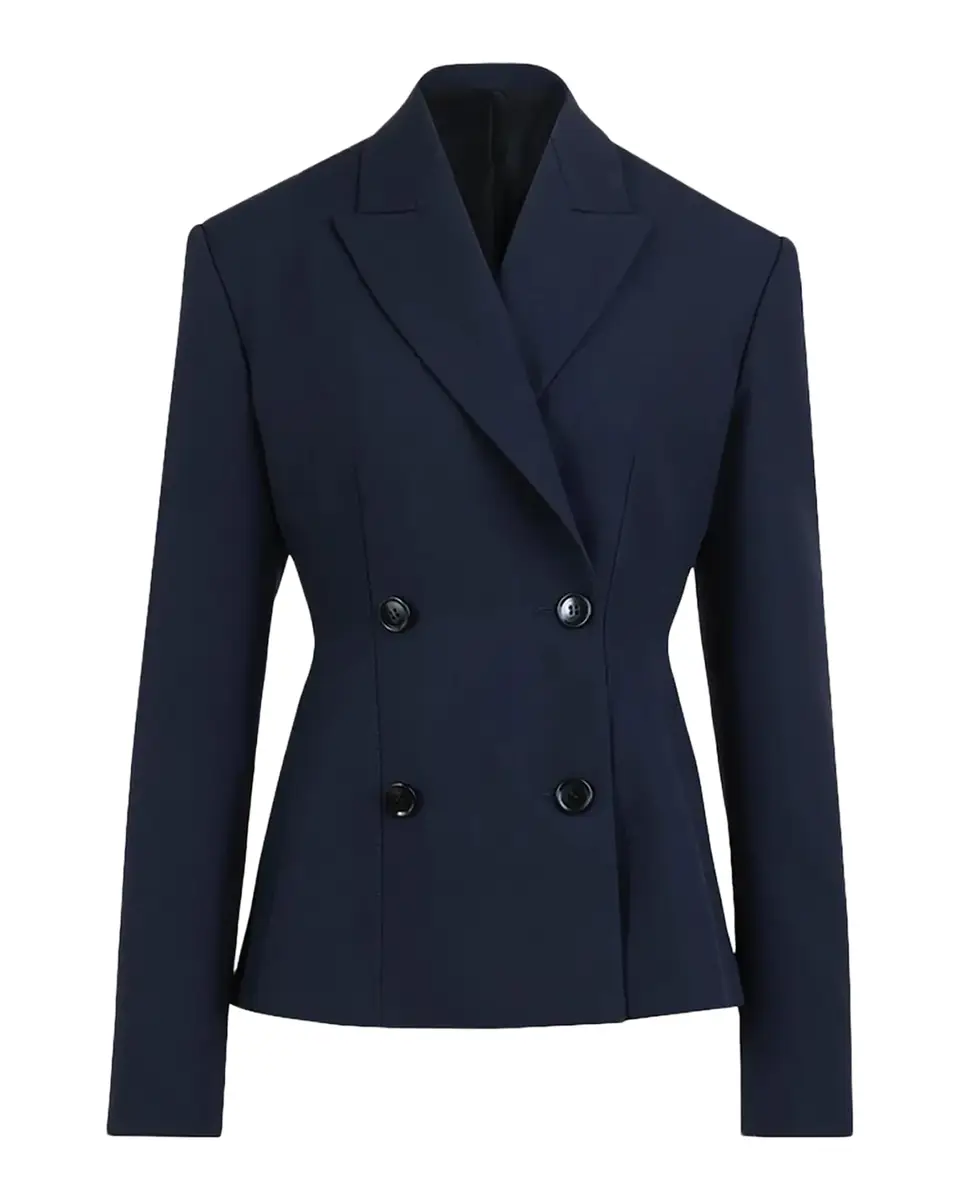 Alaïa Double-Breasted Slim Tailored Jacket | Thumbnail 2 Alaïa Double-Breasted Slim Tailored Jacket | Thumbnail 2