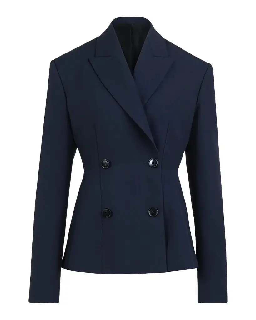 Double-Breasted Slim Tailored Jacket Double-Breasted Slim Tailored Jacket