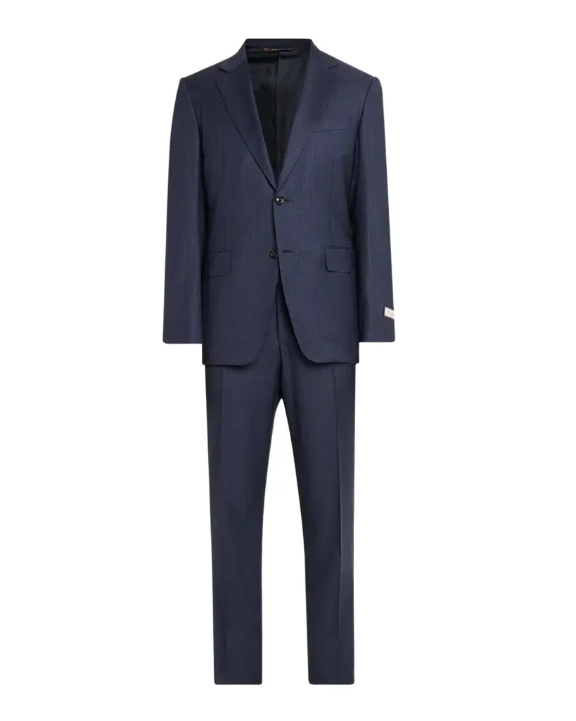 Canali Men's Wool Tonal Crosshatch Two-Piece Suit
