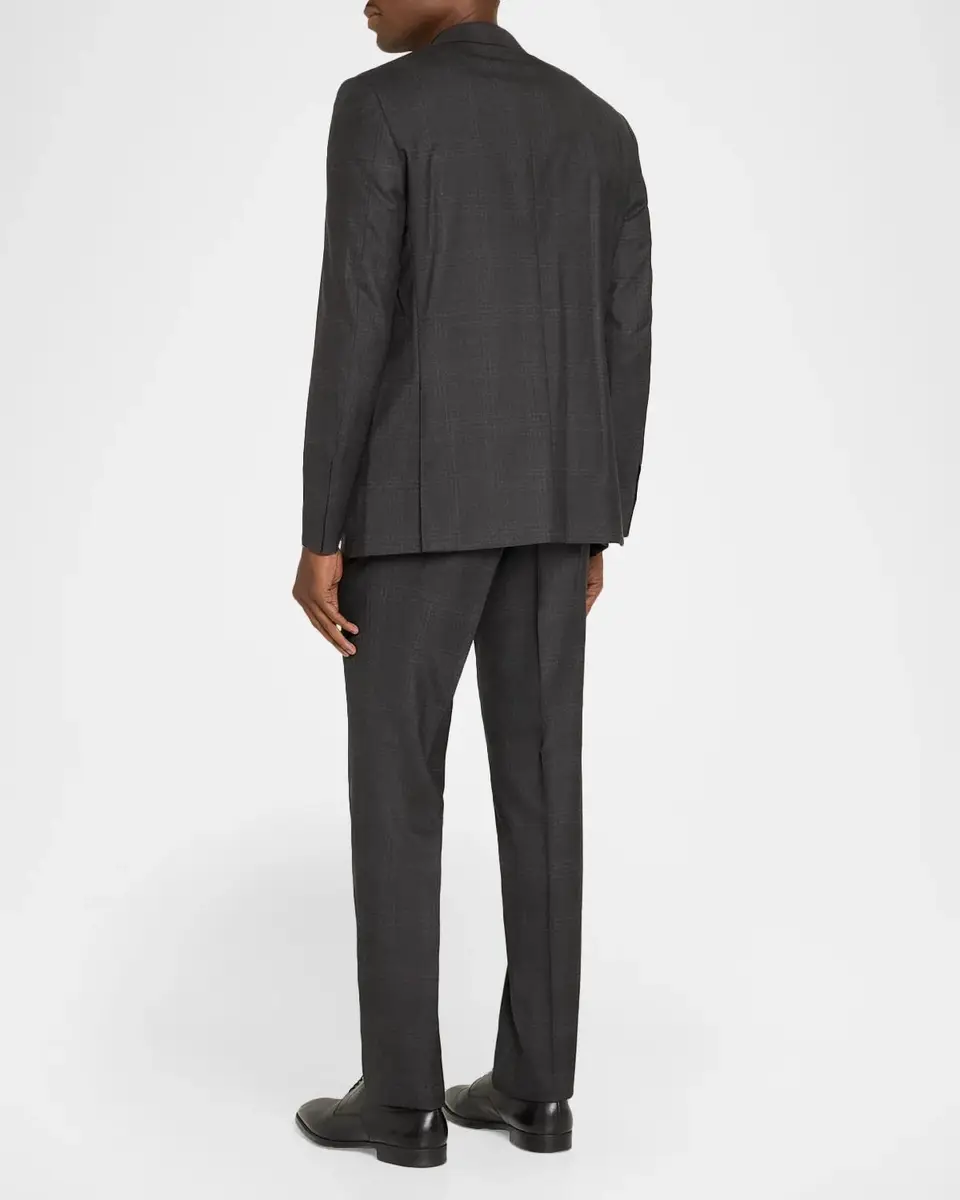 Canali Men's Wool Tonal Plaid Two-Piece Suit | Thumbnail 3 Canali Men's Wool Tonal Plaid Two-Piece Suit | Thumbnail 3