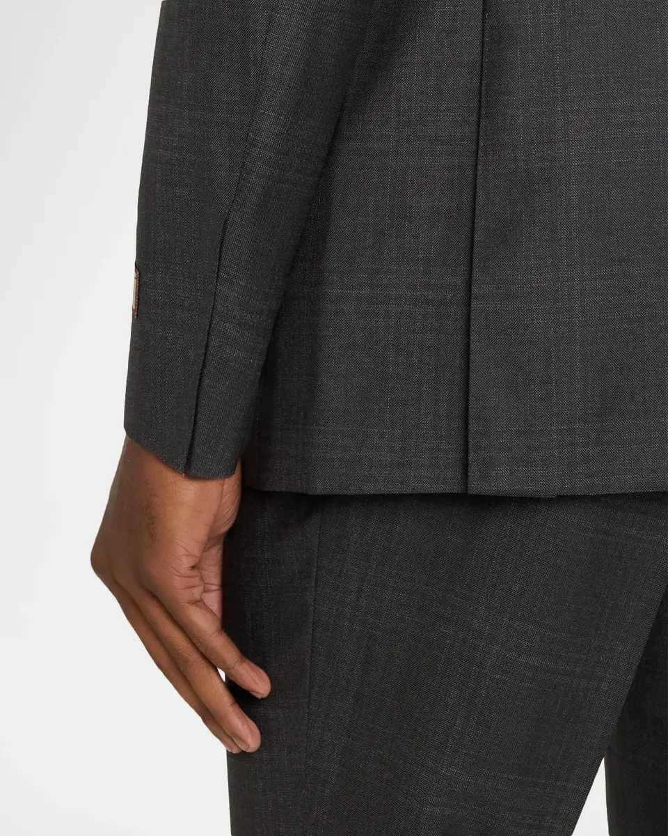 Canali Men's Wool Tonal Plaid Two-Piece Suit | Thumbnail 9 Canali Men's Wool Tonal Plaid Two-Piece Suit | Thumbnail 9