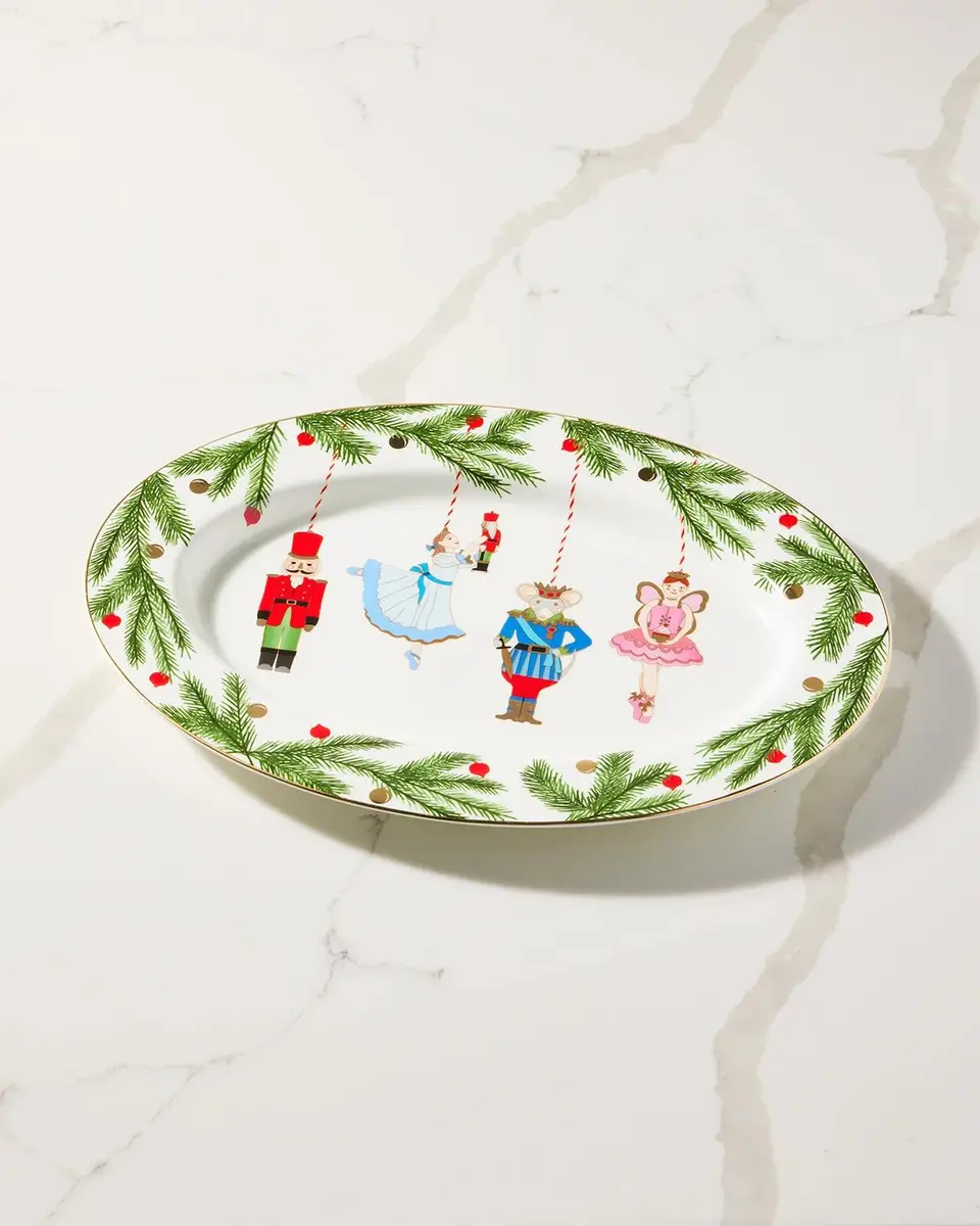 Neiman Marcus Nutcracker Oval Serving Platter | Thumbnail 3 Neiman Marcus Nutcracker Oval Serving Platter | Thumbnail 3