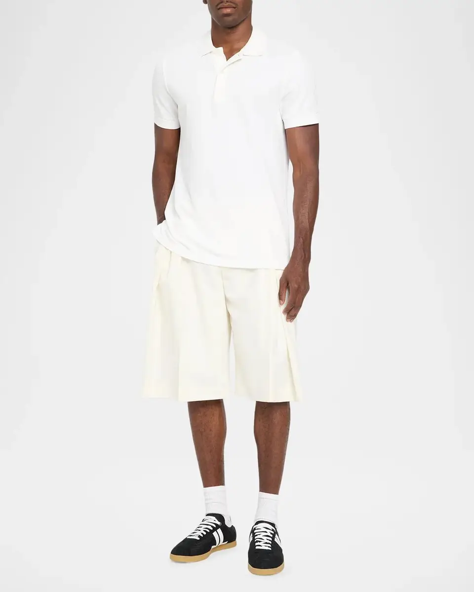 Lanvin Men's Nylon and Suede Low-Top Sneakers | Thumbnail 3 Lanvin Men's Nylon and Suede Low-Top Sneakers | Thumbnail 3