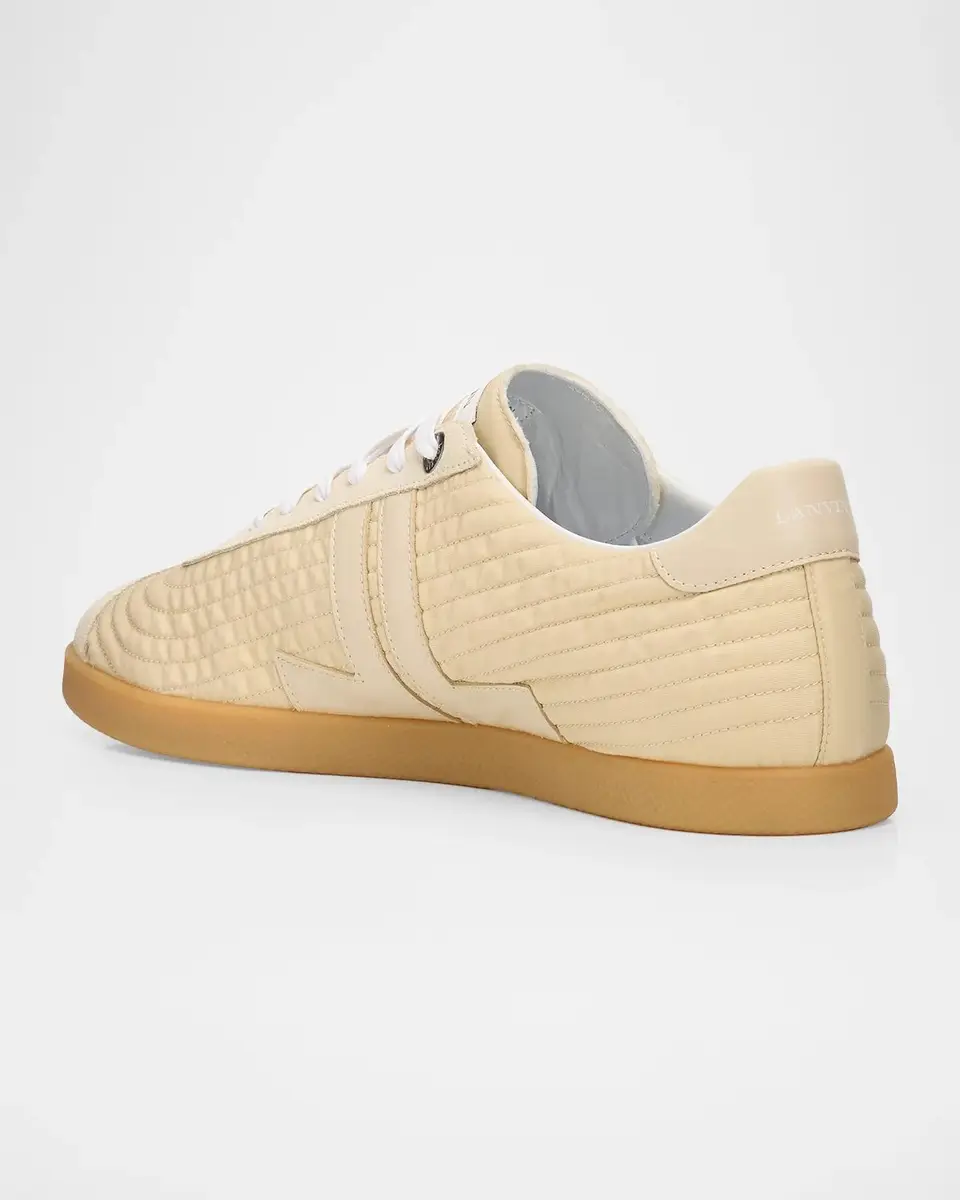 Lanvin Men's Nylon and Suede Low-Top Sneakers | Thumbnail 2 Lanvin Men's Nylon and Suede Low-Top Sneakers | Thumbnail 2