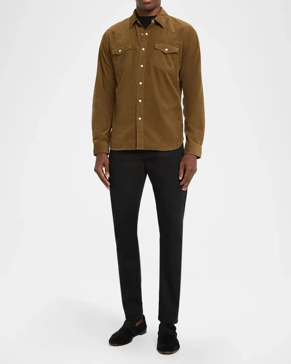 RAILS Men's Roy Corduroy Western Shirt | Thumbnail 2