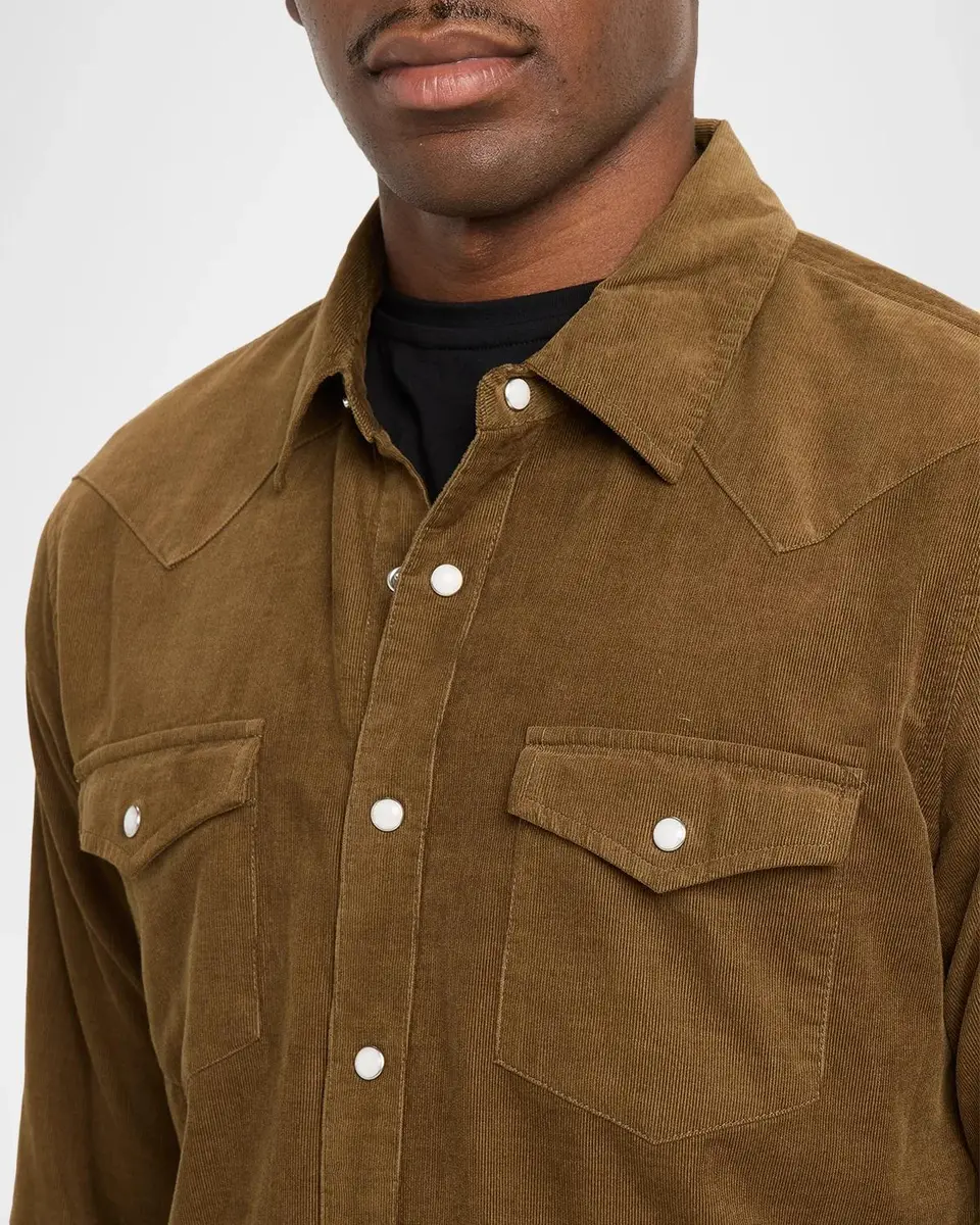 RAILS Men's Roy Corduroy Western Shirt | Thumbnail 5