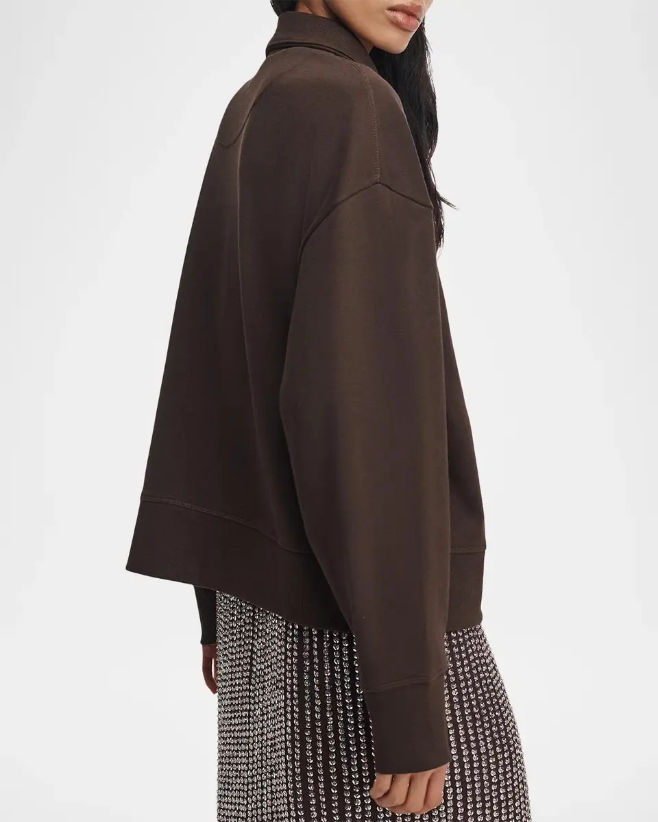 rag & bone The Everyday Terry Half-Zip Sweatshirt | Thumbnail 3 rag & bone The Everyday Terry Half-Zip Sweatshirt | Thumbnail 3