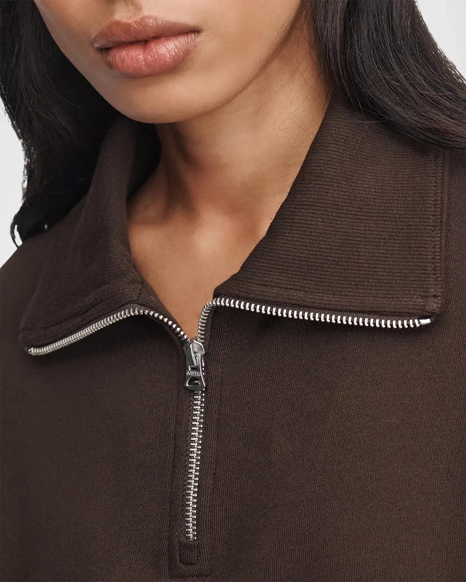 rag & bone The Everyday Terry Half-Zip Sweatshirt | Thumbnail 5 rag & bone The Everyday Terry Half-Zip Sweatshirt | Thumbnail 5
