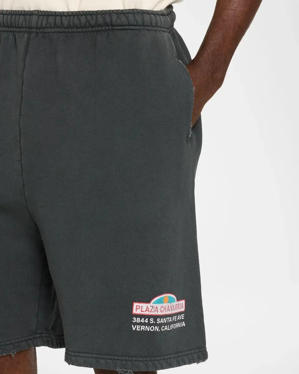 Willy Chavarria Men's Plaza Chavarria Buffalo Sweatshorts | Thumbnail 5 Willy Chavarria Men's Plaza Chavarria Buffalo Sweatshorts | Thumbnail 5