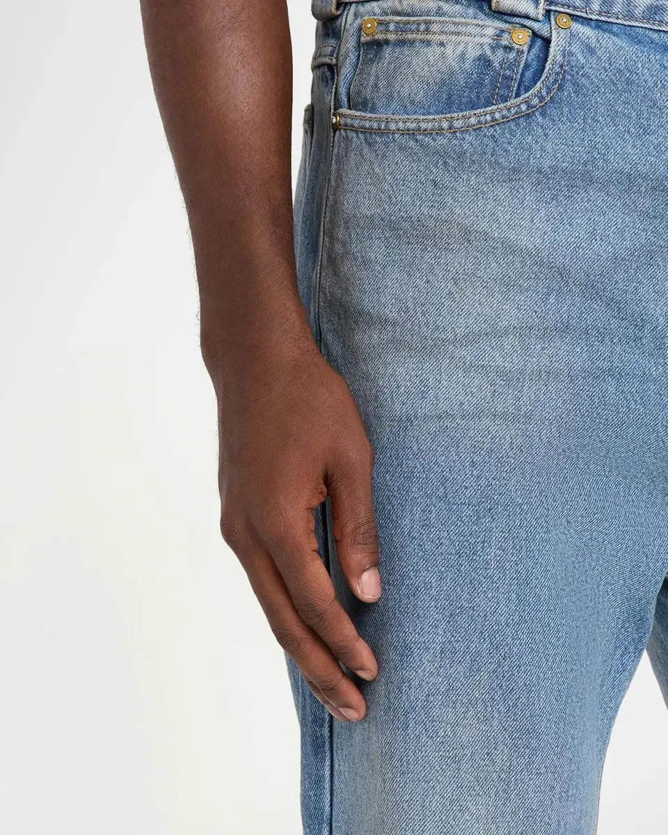 Willy Chavarria Men's Flared Denim Jeans | Thumbnail 5 Willy Chavarria Men's Flared Denim Jeans | Thumbnail 5