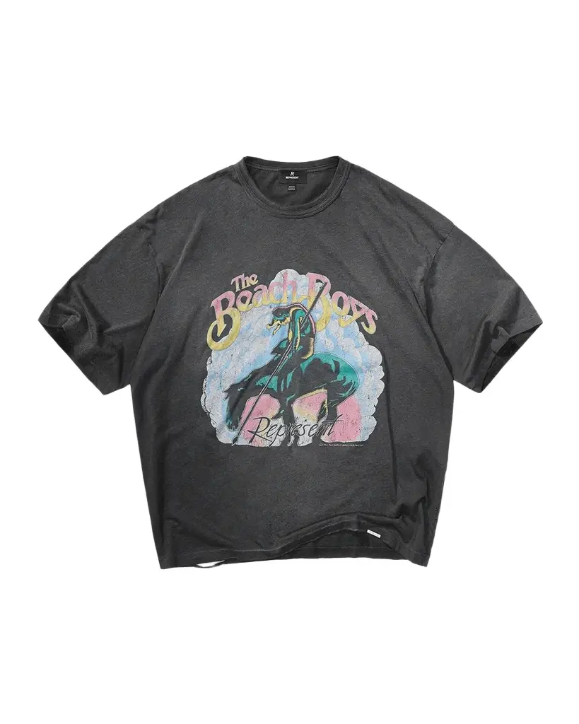 Represent x The Beach Boys Men's Western Logo T-Shirt