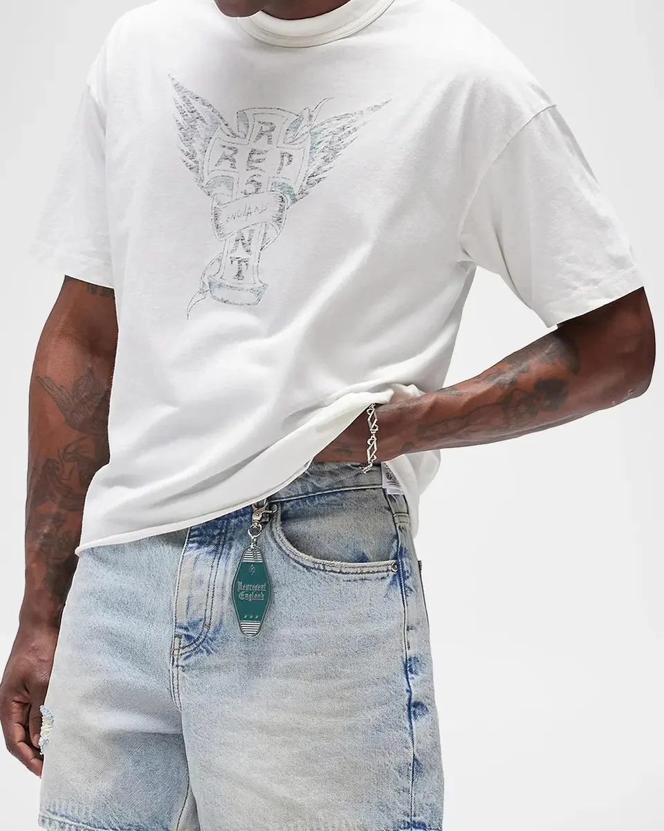 Represent Men's Westside Cotton-Blend Crewneck T-Shirt | Thumbnail 7 Represent Men's Westside Cotton-Blend Crewneck T-Shirt | Thumbnail 7