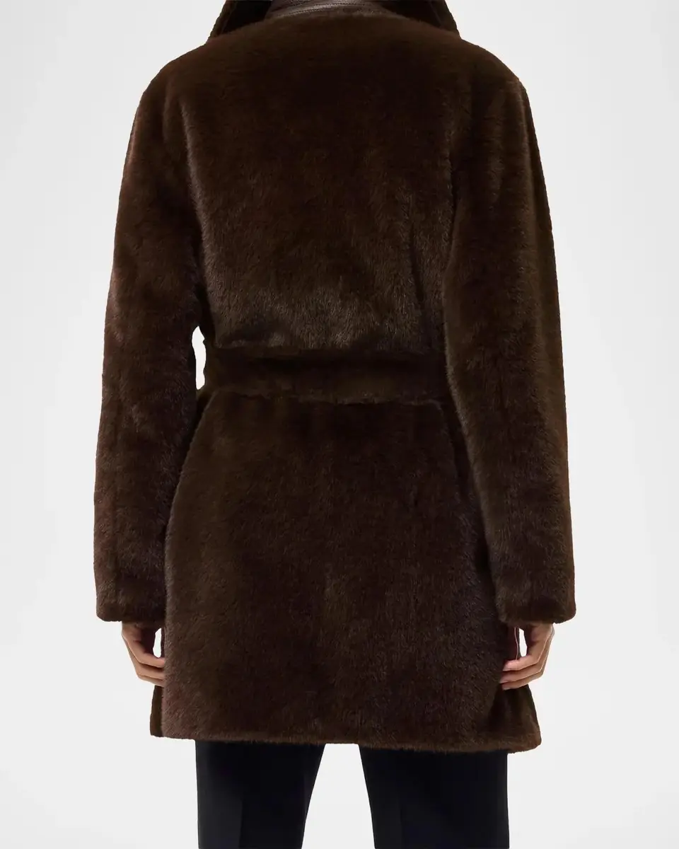 Burberry Belvedere Faux Fur Car Coat | Thumbnail 2 Burberry Belvedere Faux Fur Car Coat | Thumbnail 2