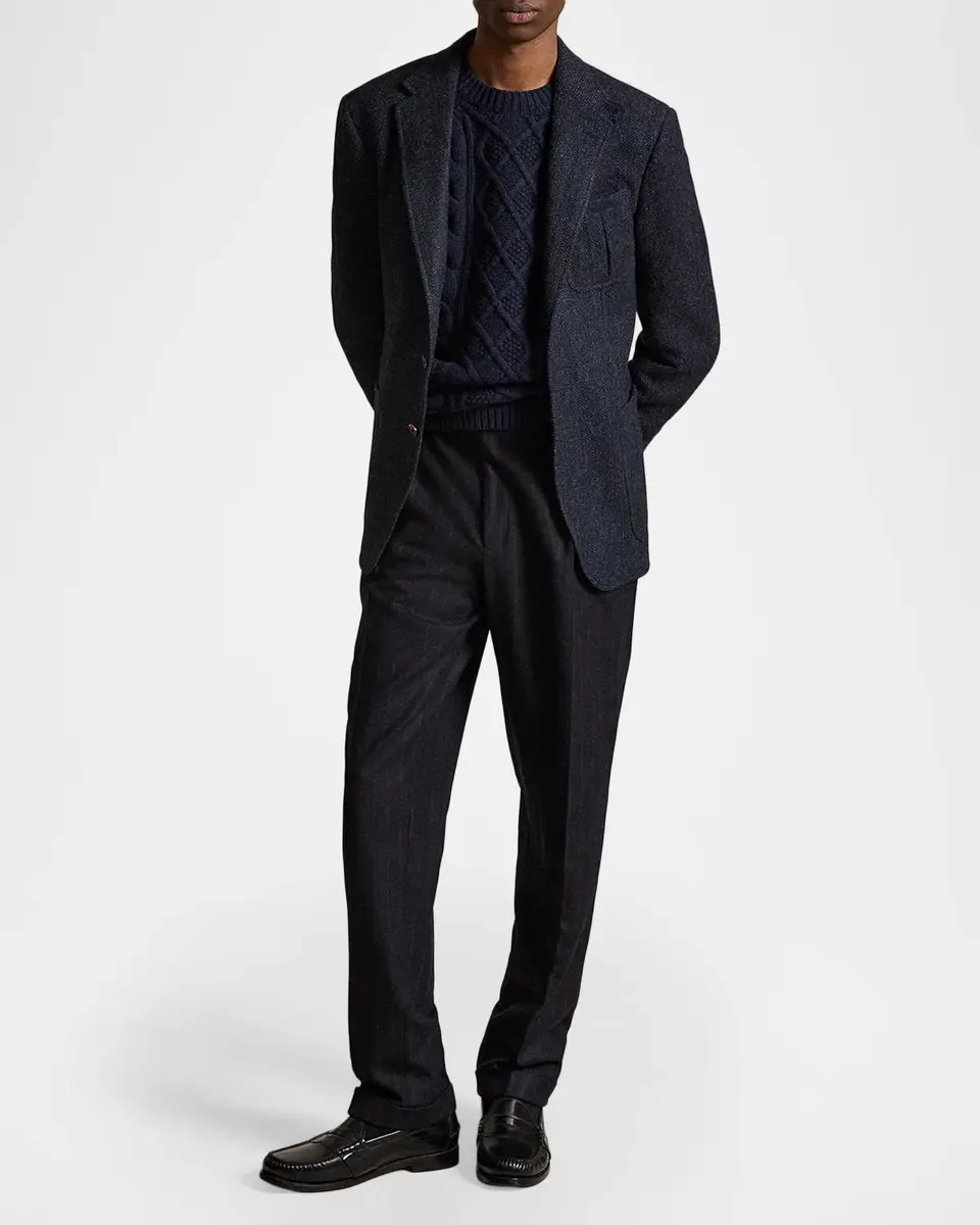 Polo Ralph Lauren Men's Polo Tailored Fit Tweed Suit Jacket | Thumbnail 2