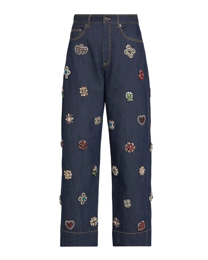 Cinq à Sept Baroque Embellished Hayden Jeans