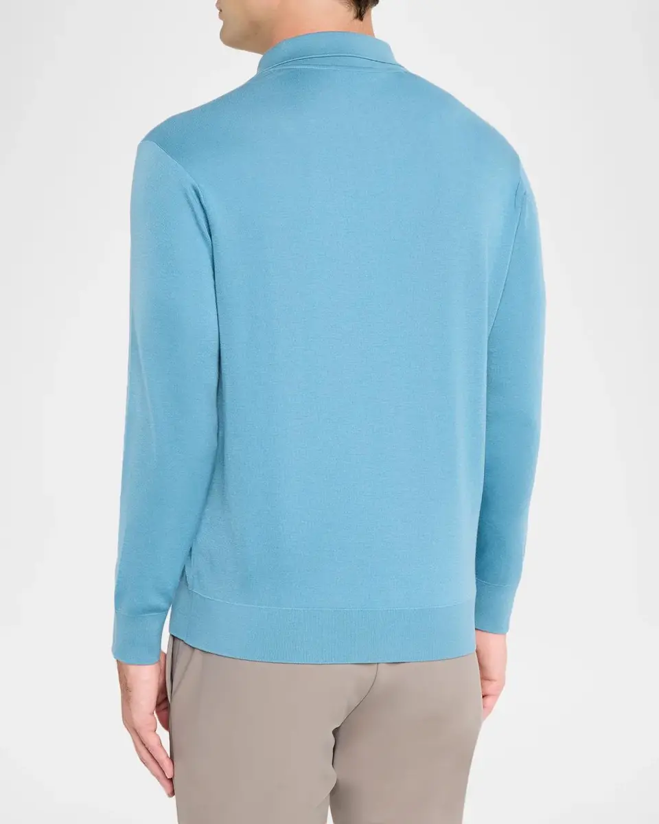 Stefano Ricci Men's Cashmere Half-Zip Polo Sweater | Thumbnail 3 Stefano Ricci Men's Cashmere Half-Zip Polo Sweater | Thumbnail 3
